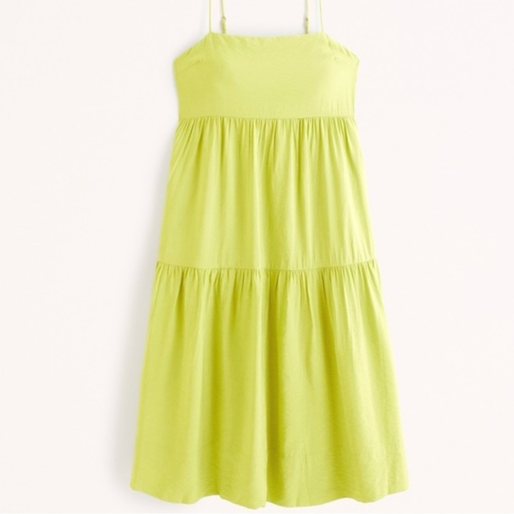 Abercrombie Trapeze Midi Dress